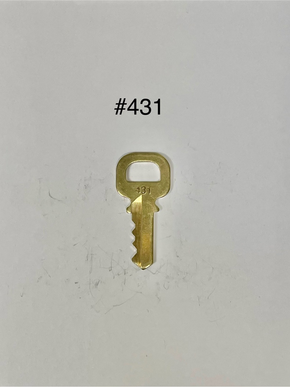 Louis Vuitton Key #431 Gold Tone